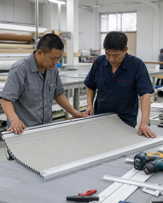 Experienced manufacturing team
